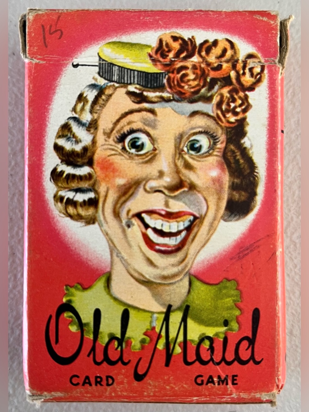 Vintage Whitman Old Maid Card Game in Box - 1950's - Complete - Picture 9 of 10